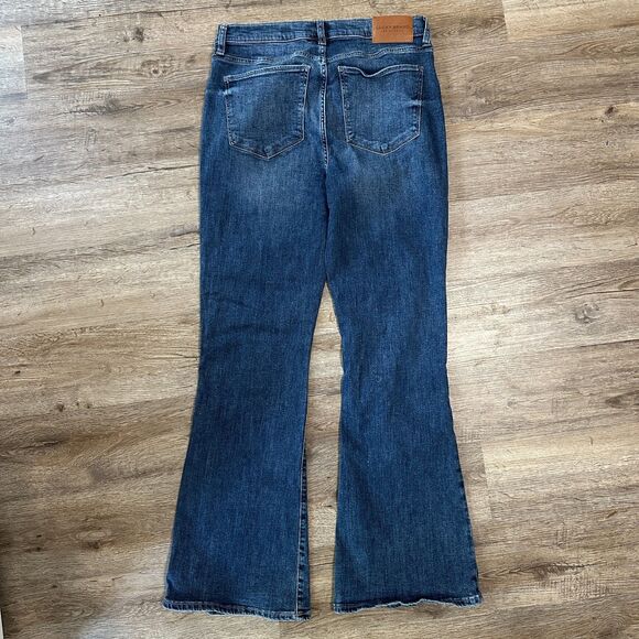 Lucky Womens Size 10 / 30 High-Rise Flare Stevie Jeans Bootcut Denim - Picture 7 of 7